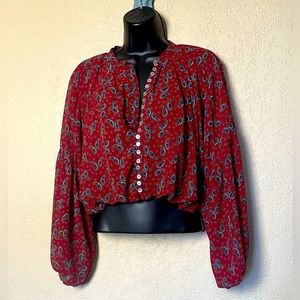 Papermoon Balloon Crop Top